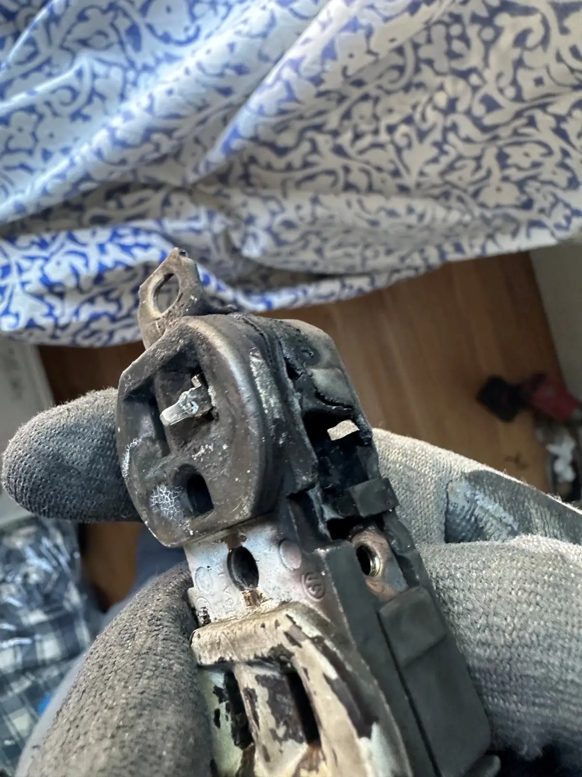 Burnt outlet found after an outlet failure in South Boston, MA