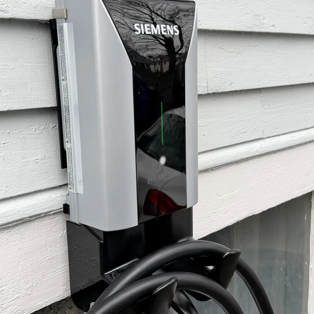 Siemens Level 2 EV charger installation